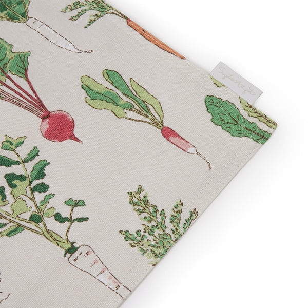 Sophie Allport Garden Vegetables Washable Placemats (Set Of 2)