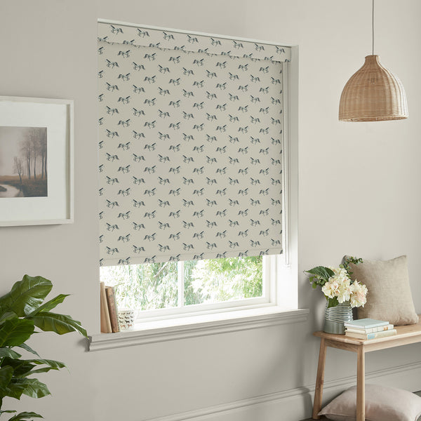 Sophie Allport Grey Horse Made To Measure Roller Blind