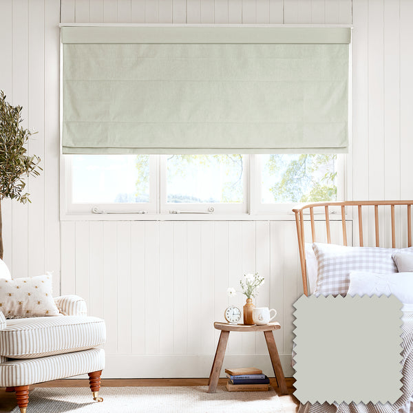 sophie allport Hambleton Sage Made to Measure Roman Blind