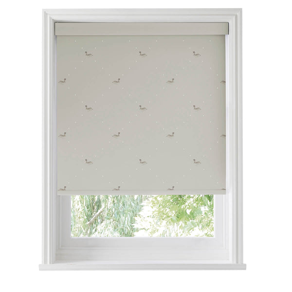 Sophie Allport Hare Linen Look Made To Measure Roller Blind