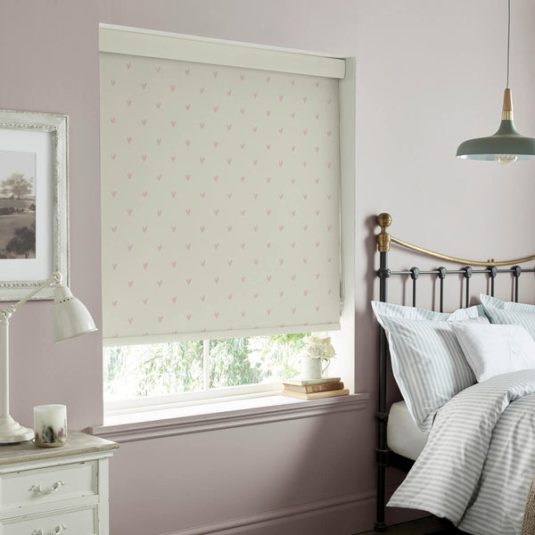 Sophie Allport Hearts Blush Made To Measure Roller Blind