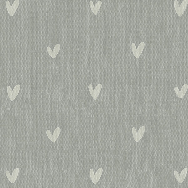 Sophie Allport Hearts Grey Made To Measure Curtains