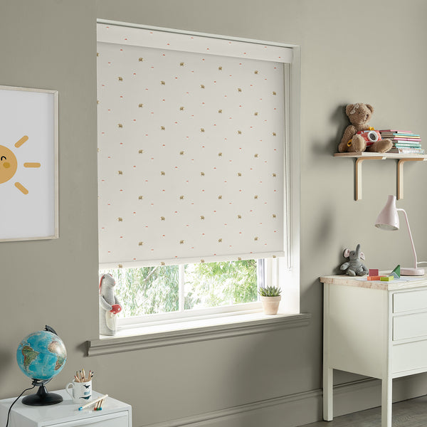 Sophie Allport Hedgehogs Neutral Made To Measure Roller Blind