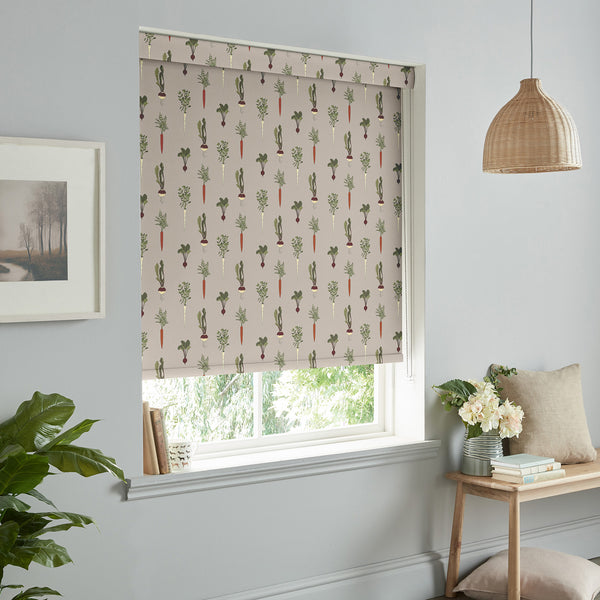 Sophie Allport Home Grown Grey Made To Measure Roller Blind