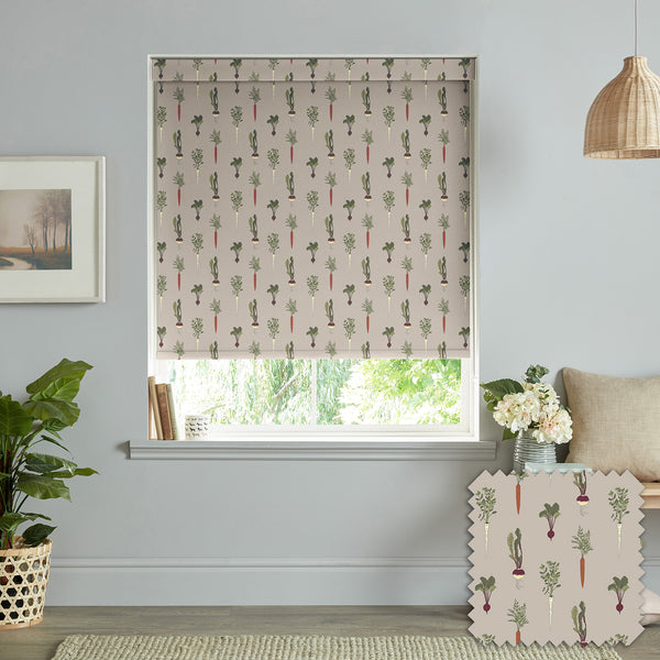 Sophie Allport Home Grown Grey Made To Measure Roller Blind