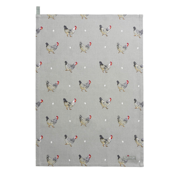 Sophie Allport Lay A Little Egg Tea Towels (Set Of 2)