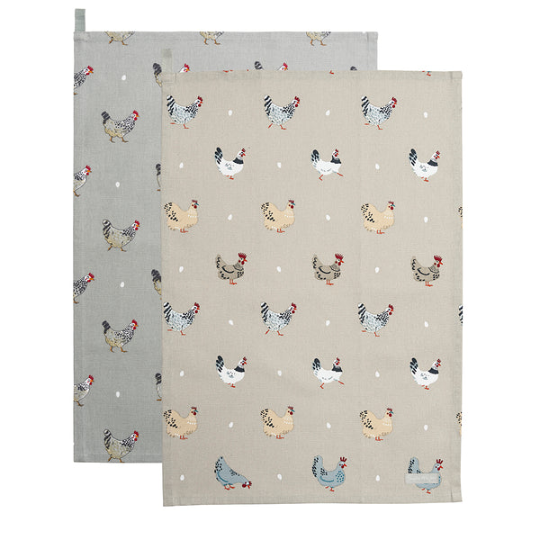 sophie allport Lay A Little Egg Tea Towels (Set of 2)