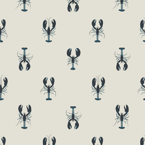 Sophie Allport Lobster White Made To Measure Roman Blind