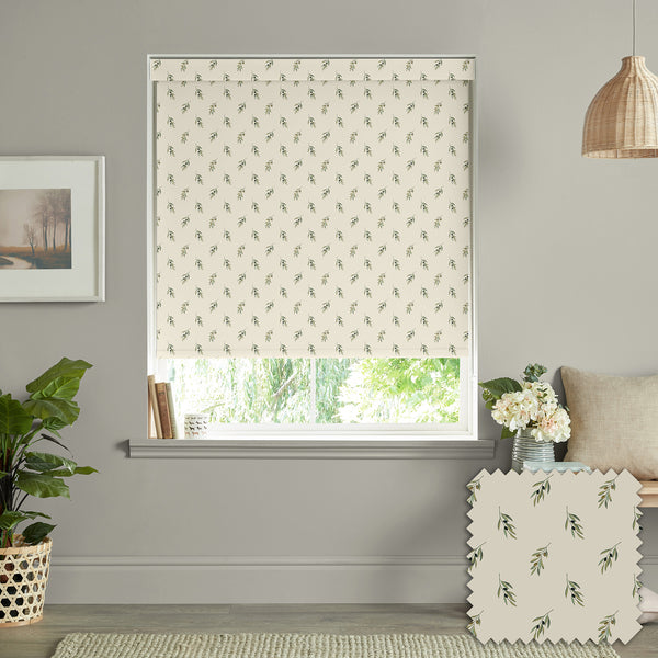 Sophie Allport Olive Neutral Made To Measure Roller Blind