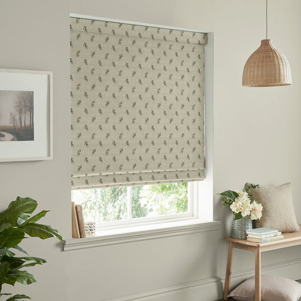 Sophie Allport Olive Neutral Made To Measure Roman Blind
