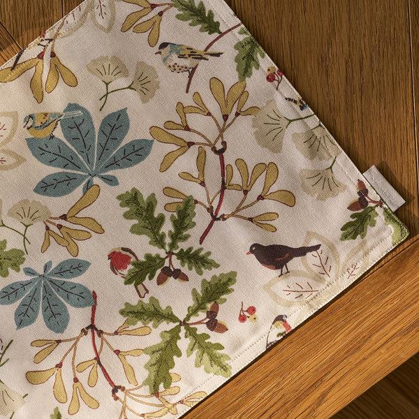 Sophie Allport Orchard Birds Washable Placemats (Set Of 2)