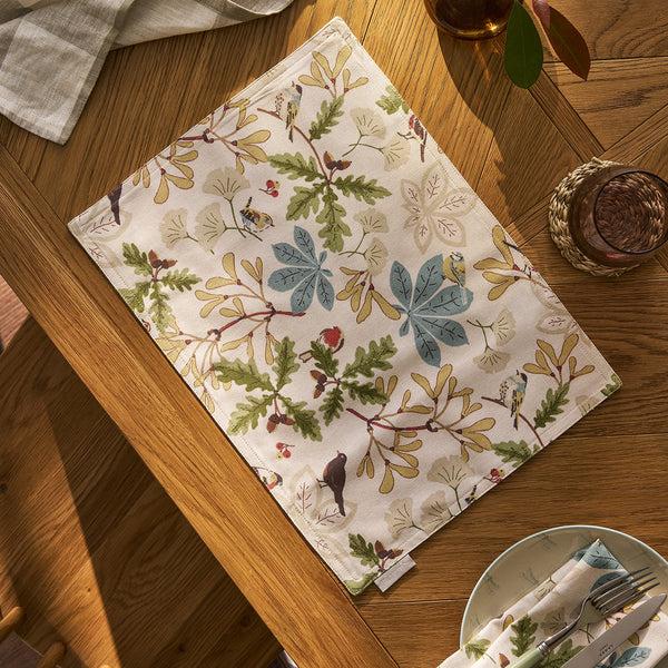 sophie allport Orchard Birds Washable Placemats (Set of 2)