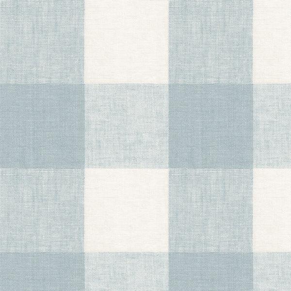 Sophie Allport Pale Blue Gingham Made To Measure Roman Blind