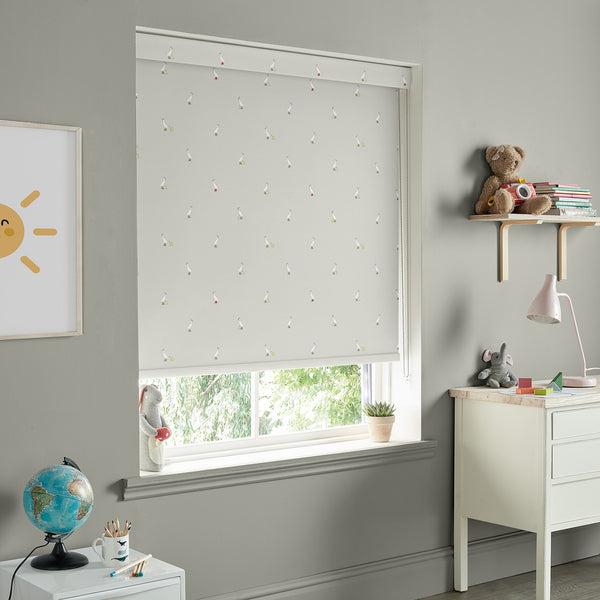 Sophie Allport Runner Duck Grey Made To Measure Roller Blind