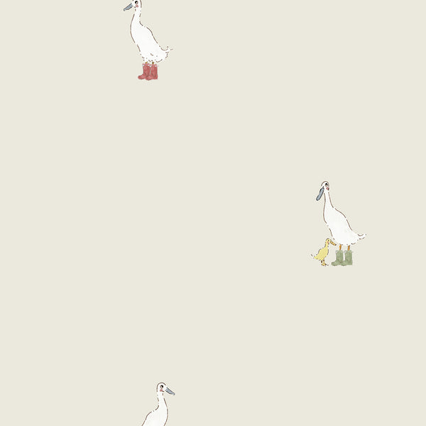 Sophie Allport Runner Duck Neutral Made To Measure Curtains