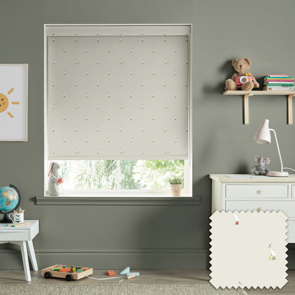 Sophie Allport Runner Duck Neutral Made To Measure Roller Blind