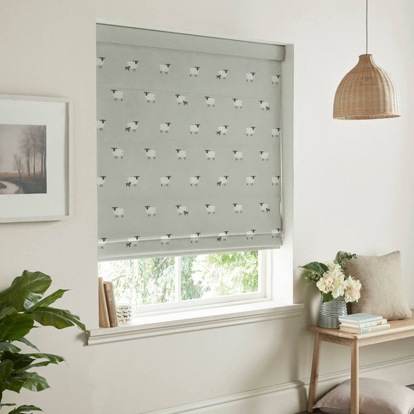 Sophie Allport Sheep Pebble Made To Measure Roman Blind
