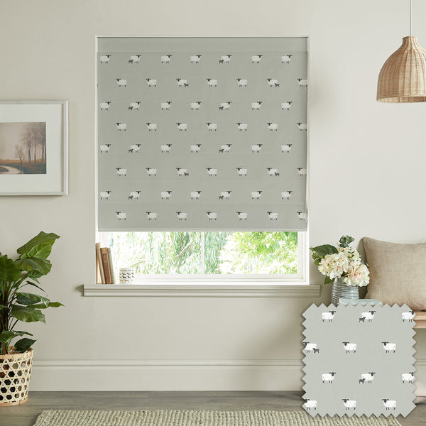 sophie allport Sheep Pebble Made to Measure Roman Blind