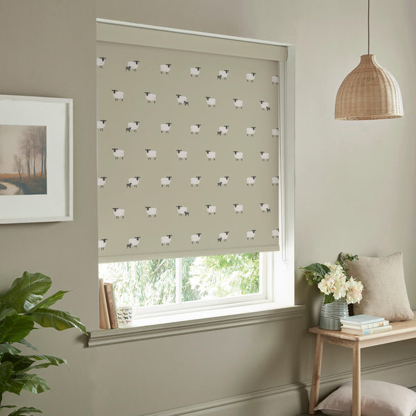 Sophie Allport Sheep Sand Made To Measure Roller Blind