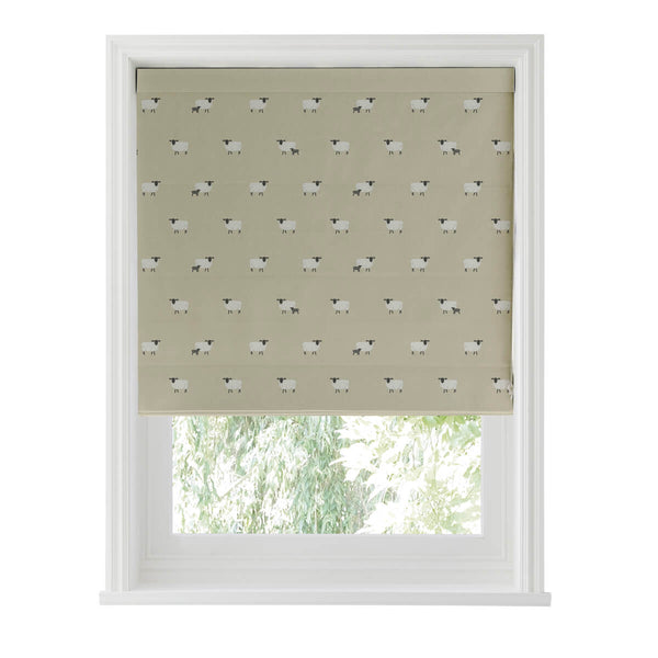 Sophie Allport Sheep Sand Made To Measure Roman Blind