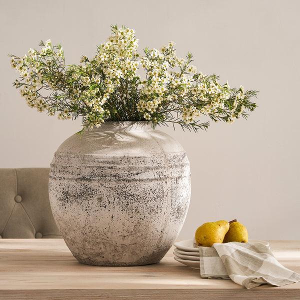 sophie allport Aged Stone Urn Vase