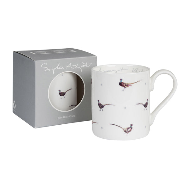 Sophie Allport Amongst Males Pheasant & Dot Mug