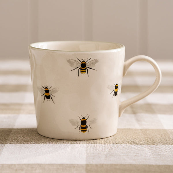 Sophie Allport Bees Dimpled Stoneware Mug