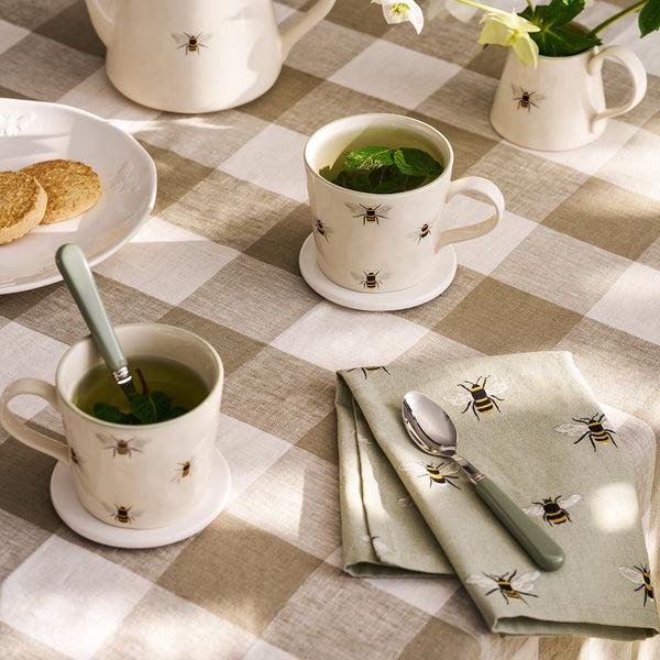 sophie allport Bees Dimpled Stoneware Mug