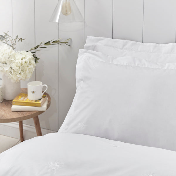Sophie Allport Bees Embroidered Bedding Set