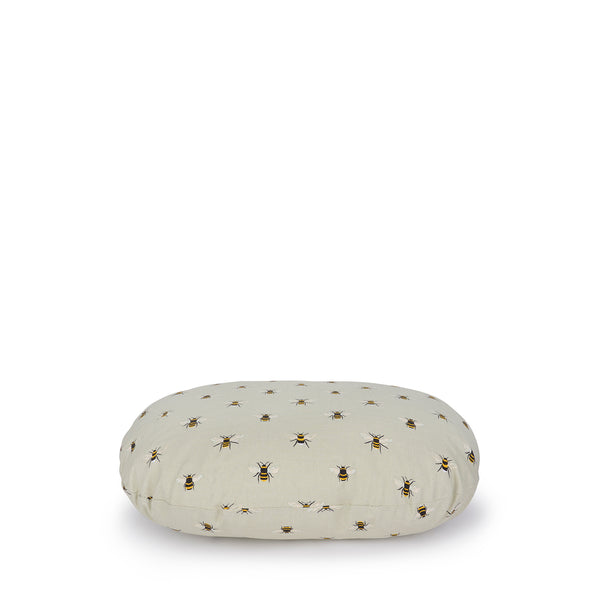 sophie allport Bees Oval Pet Mattress