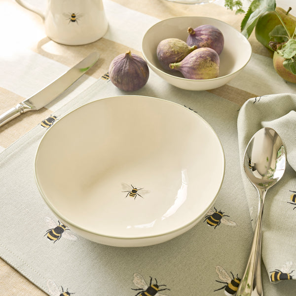 sophie allport Bees Stoneware Dessert Bowl