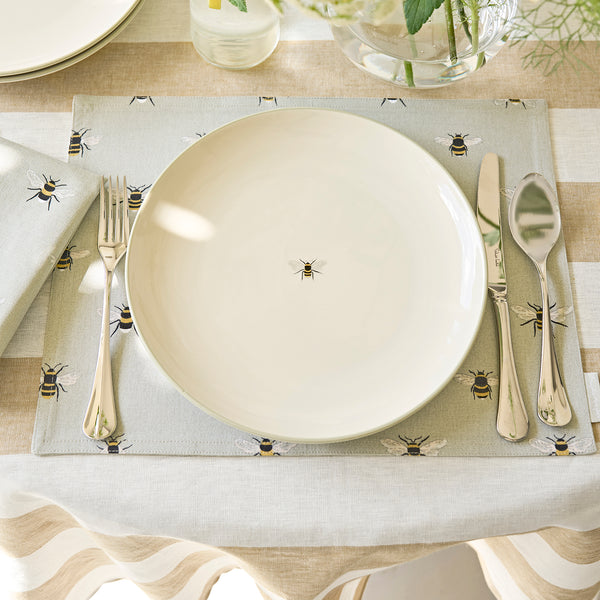 sophie allport Bees Stoneware Dinner Plate