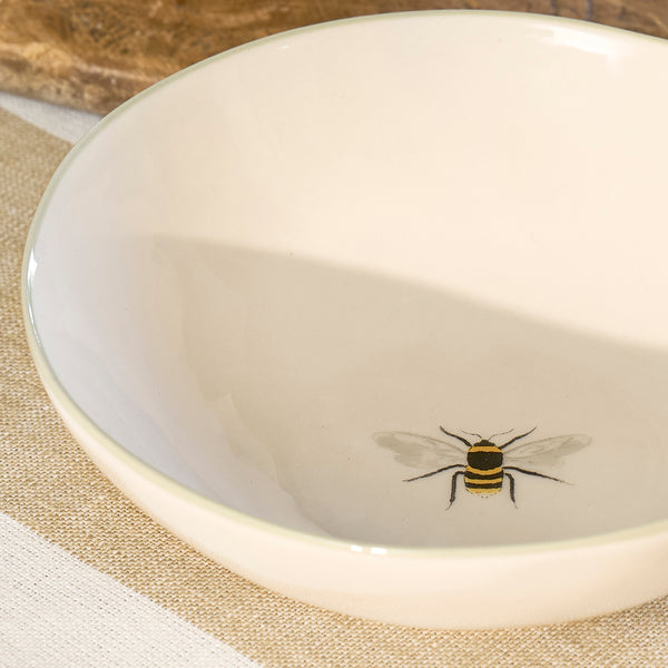sophie Allport Bees Stoneware Nibbles Bowl