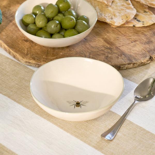 sophie allport Bees Stoneware Nibbles Bowl
