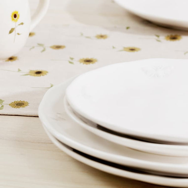 Sophie Allport Bees White Stoneware Side Plate