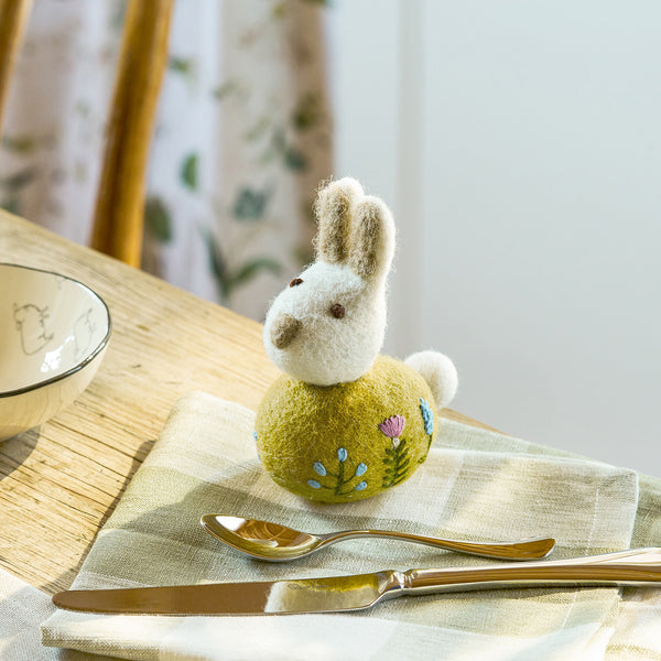 Sophie Allport Bunny Embroidered Felt Decoration