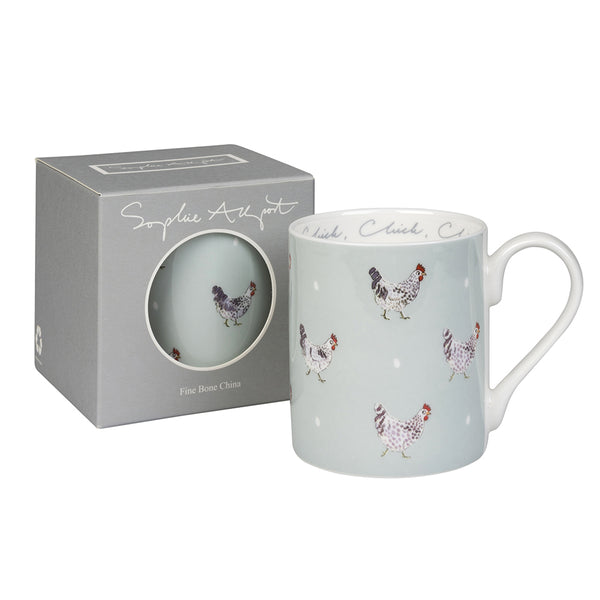 Sophie Allport Chicken & Egg Coloured Mug