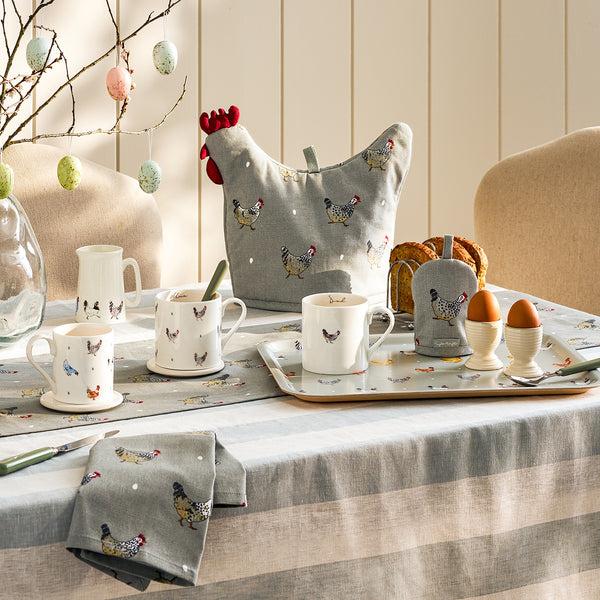 Sophie Allport Chicken Napkins (Set Of 4)