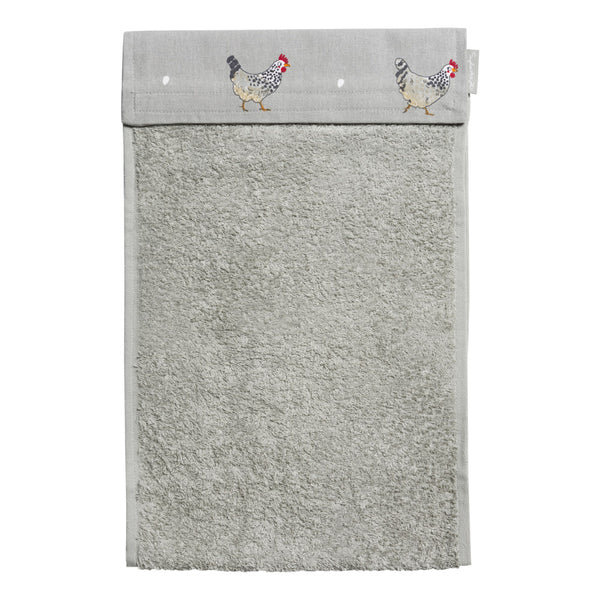 sophie allport Chicken Roller Hand Towel