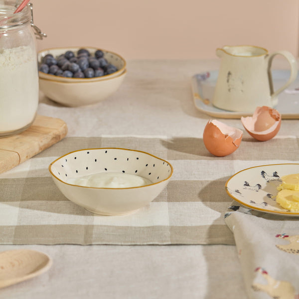 Sophie Allport Chicken Stoneware Nibbles Bowl