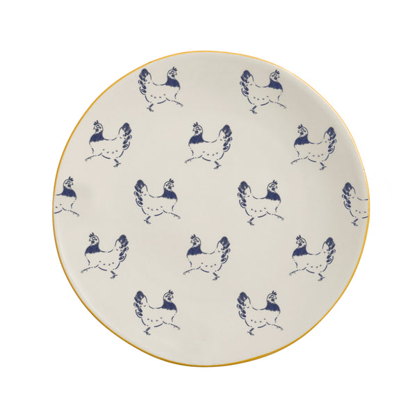 Sophie Allport Chicken Stoneware Small Side Plate