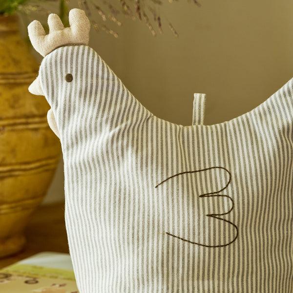 Sophie Allport Chicken Stripe Tea Cosy