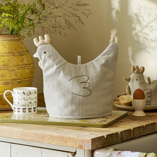 sophie allport Chicken Stripe Tea Cosy