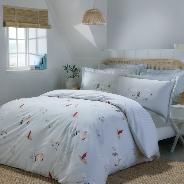 Sophie Allport Coastal Boats Bedding Set