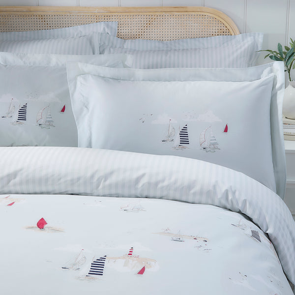 Sophie Allport Coastal Boats Bedding Set