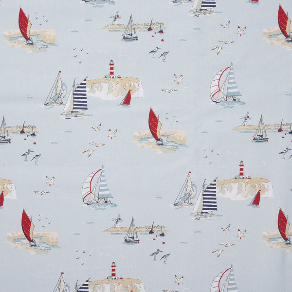 Sophie Allport Coastal Boats Fabric By The Metre