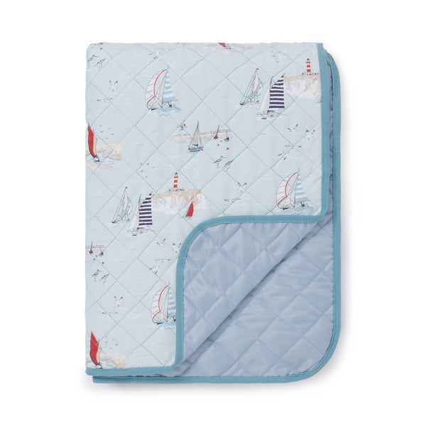 Sophie Allport Coastal Boats Picnic Blanket
