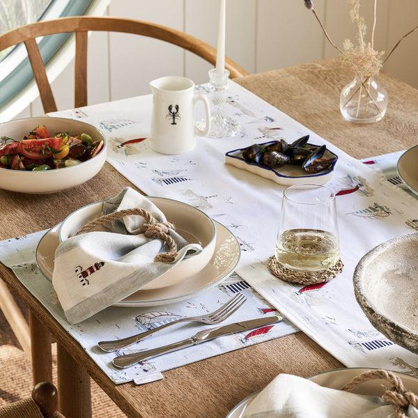 Sophie Allport Coastal Boats Table Runner