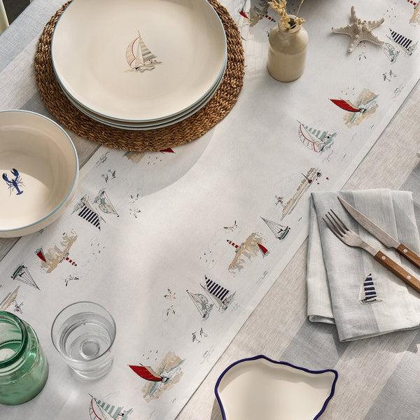 sophie allport Coastal Boats Table Runner
