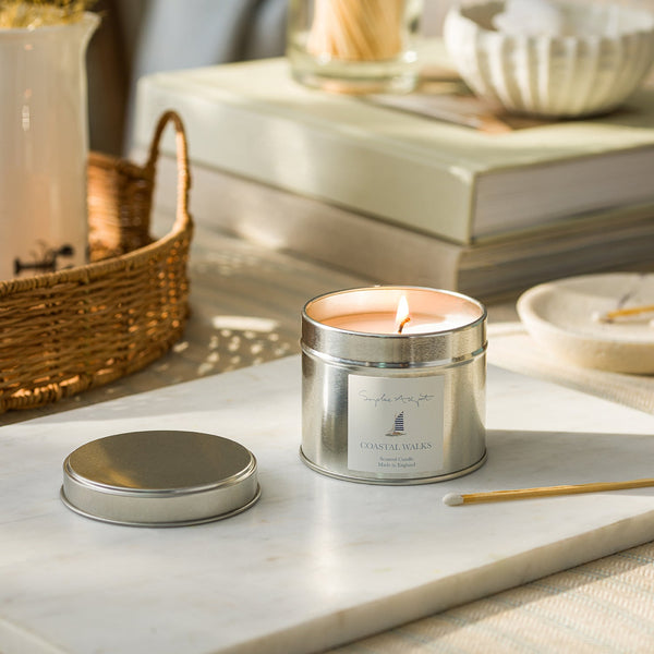 sophie allport Coastal Walks Tin Candle